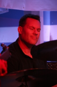 Drummer Jeff Goodmark of The Uncommons shown
